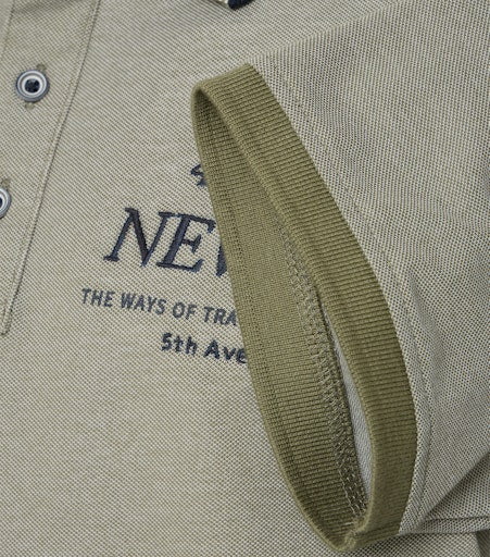 Polo's korte mouw groen Casa Moda