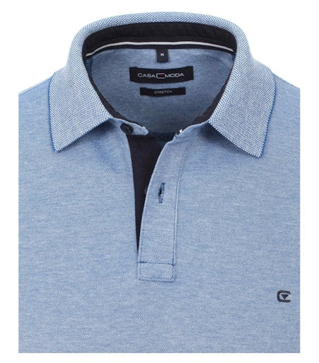 Polo's lange mouw blauw Casa Moda