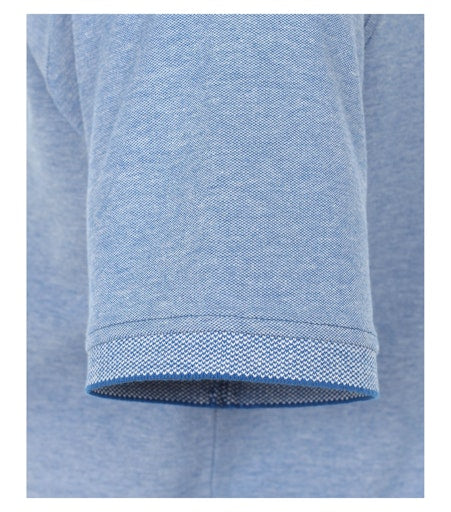 Polo's lange mouw blauw Casa Moda