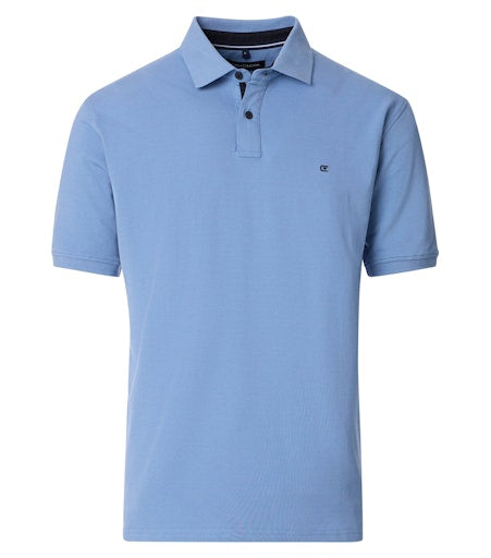 Polo's korte mouw blauw Casa Moda