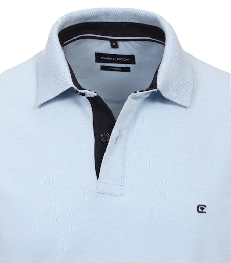 Polo's lange mouw blauw Casa Moda