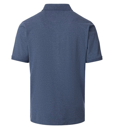 Polo's lange mouw blauw Casa Moda