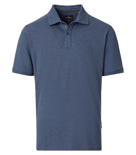 Polo's lange mouw blauw Casa Moda