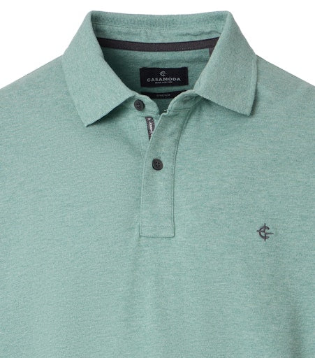 Polo's lange mouw groen Casa Moda