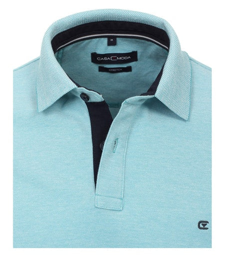Polo's lange mouw blauw Casa Moda