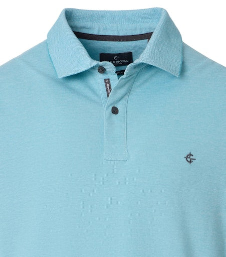 Polo's lange mouw blauw Casa Moda