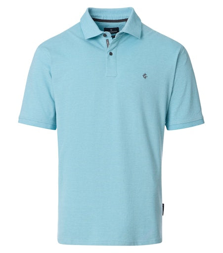 Polo's lange mouw blauw Casa Moda