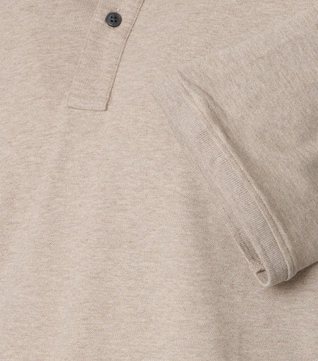 Polo's lange mouw beige Casa Moda