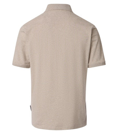 Polo's lange mouw beige Casa Moda