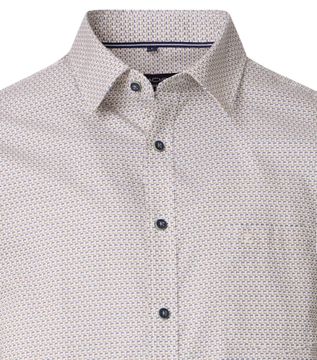 Hemden korte mouw groen Casa Moda