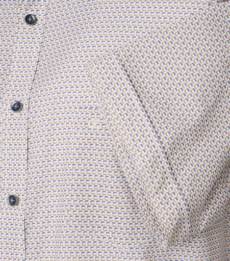 Hemden korte mouw groen Casa Moda