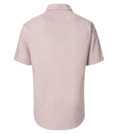 Hemden korte mouw oranje Casa Moda