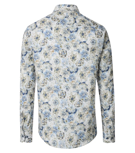 Hemden korte mouw groen Casa Moda