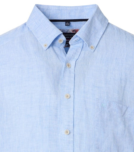 Hemden lange mouw blauw Casa Moda