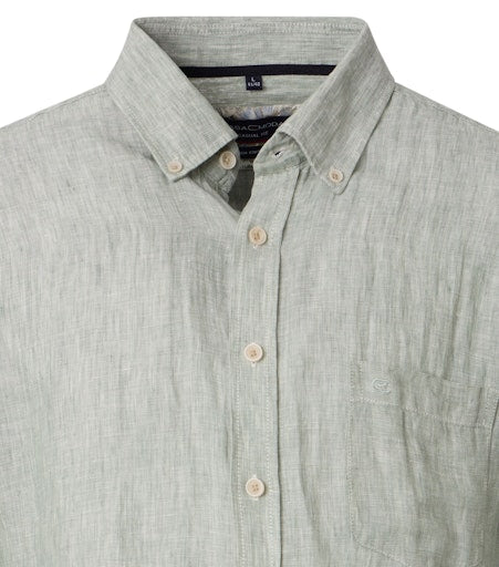 Hemden korte mouw groen Casa Moda