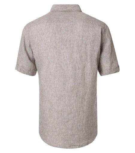 Hemden korte mouw beige Casa Moda