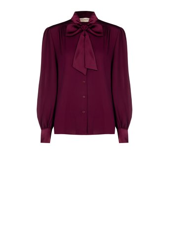 Blouses lange mouw rood Rinascimento