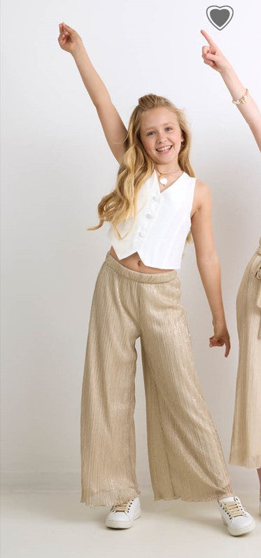 Gilets wit Diamante Blu