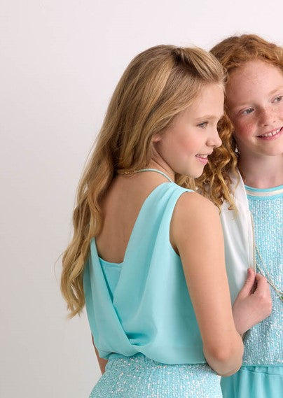 Tops blauw Diamante Blu