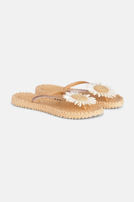 Teenslippers beige Ilse Jacobsen