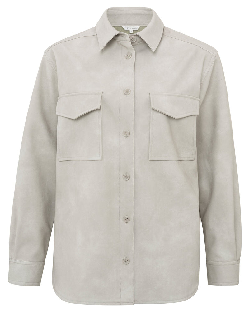 Blouses lange mouw grijs YAYA