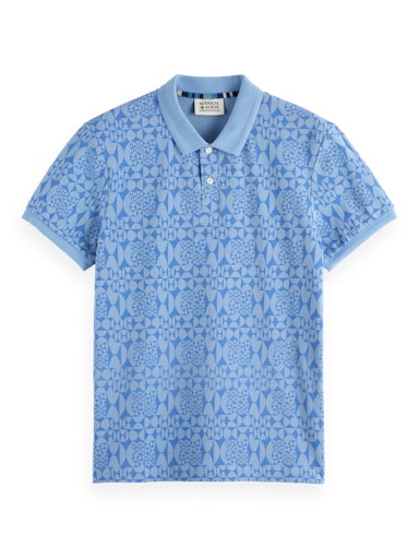 Polo's korte mouw blauw Scotch & Soda