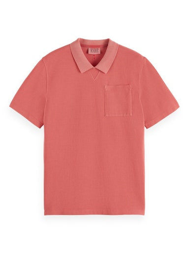 Polo's korte mouw rood Scotch & Soda