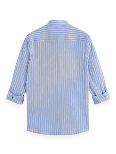Hemden lange mouw blauw Scotch & Soda