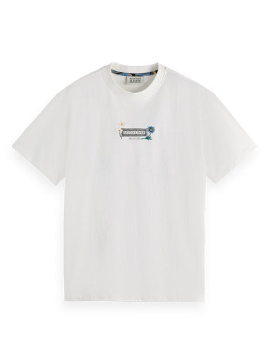 T-shirts korte mouw wit Scotch & Soda