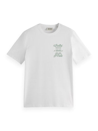 T-shirts korte mouw wit Scotch & Soda