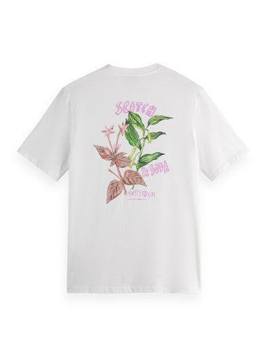T-shirts korte mouw wit Scotch & Soda