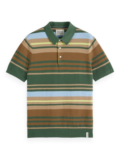 Polo's korte mouw groen Scotch & Soda