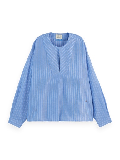 Blouses lange mouw blauw Scotch & Soda