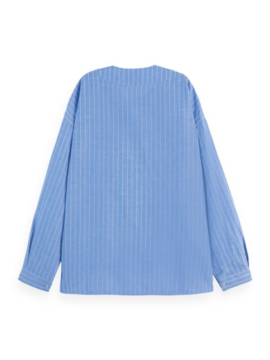 Blouses lange mouw blauw Scotch & Soda