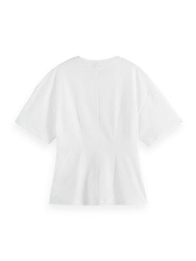 T-shirts korte mouw wit Scotch & Soda