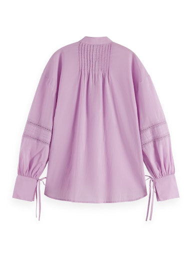 Blouses lange mouw paars Scotch & Soda