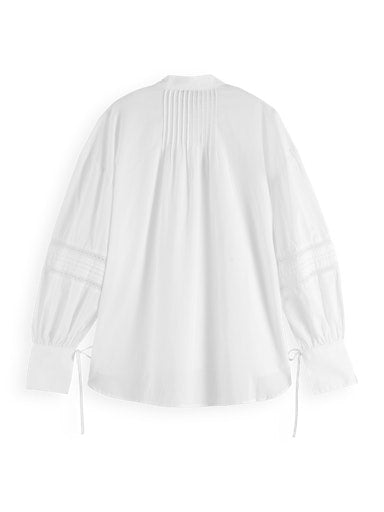 Blouses lange mouw wit Scotch & Soda