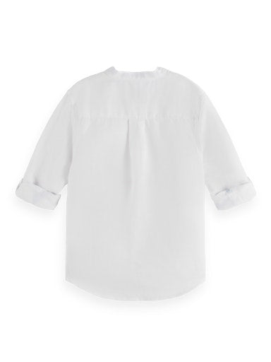 Hemden lange mouw wit Scotch & Soda
