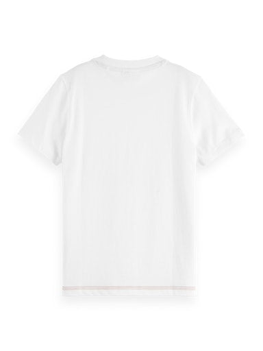 T-shirts korte mouw wit Scotch & Soda