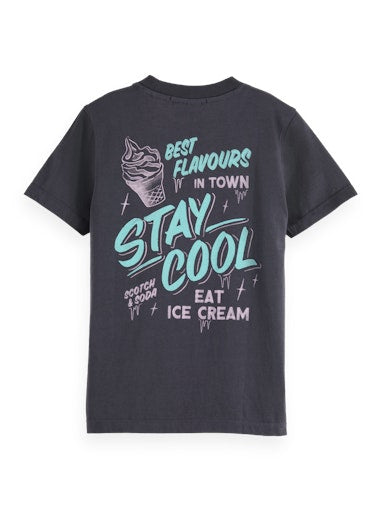 T-shirts korte mouw zwart Scotch & Soda