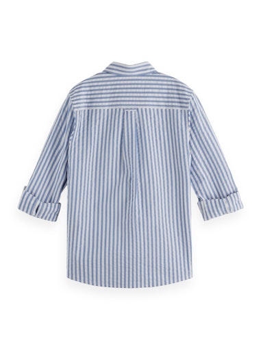 Hemden lange mouw blauw Scotch & Soda