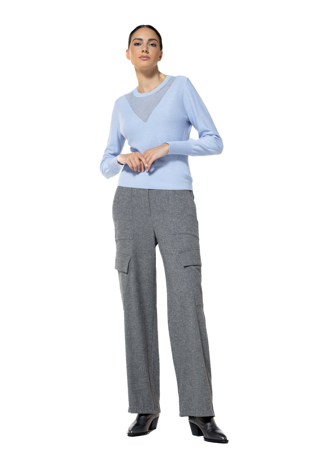 Pulls blauw Caroline Biss