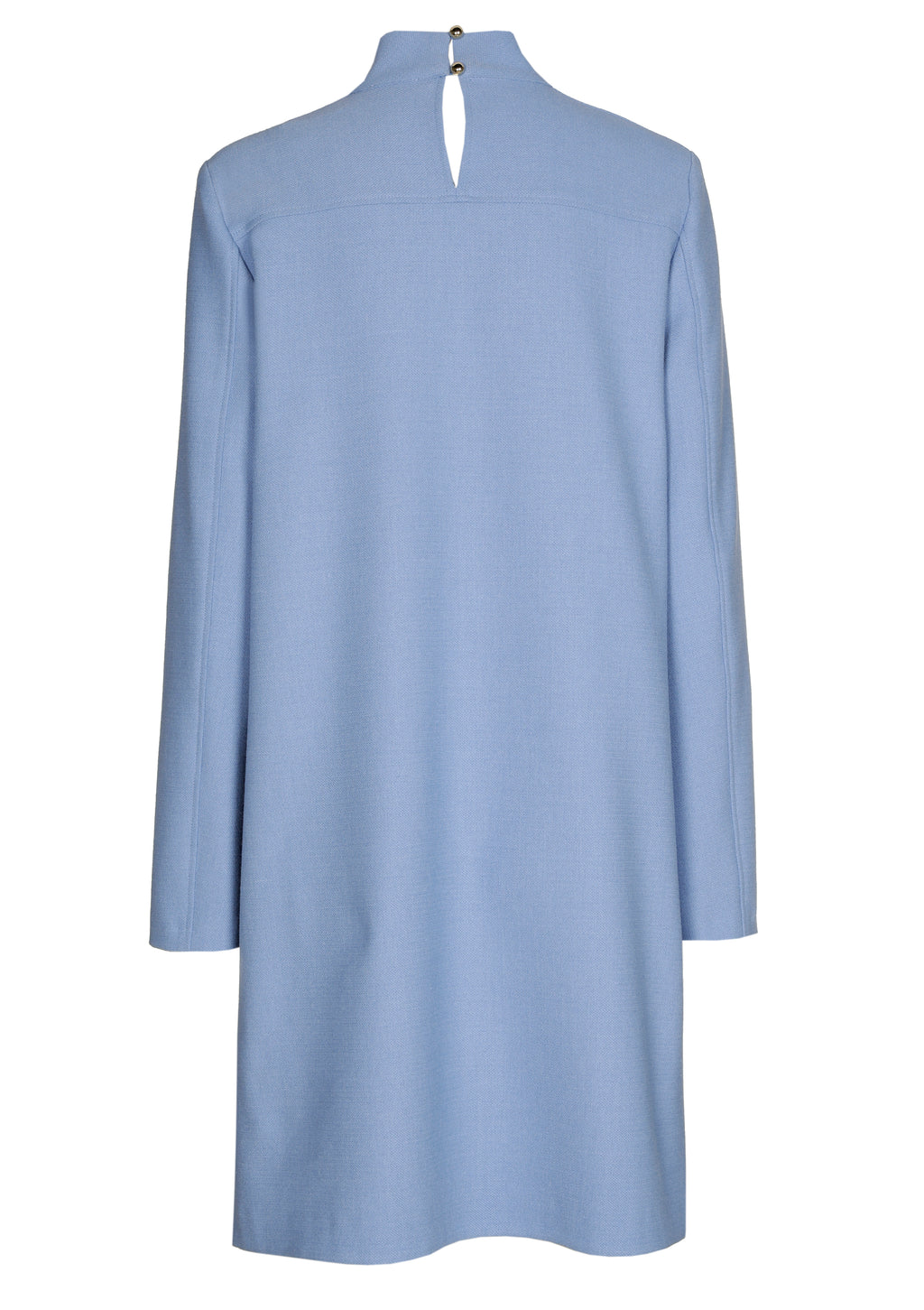 Jurken lange mouw blauw Caroline Biss