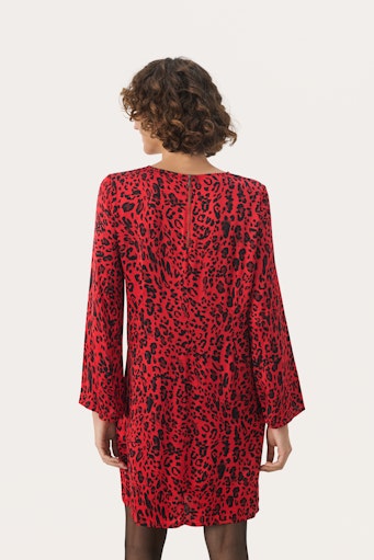 Jurken lange mouw multicolor Part Two