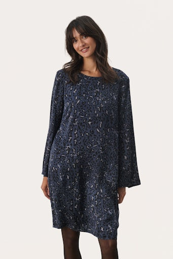 Jurken lange mouw multicolor Part Two