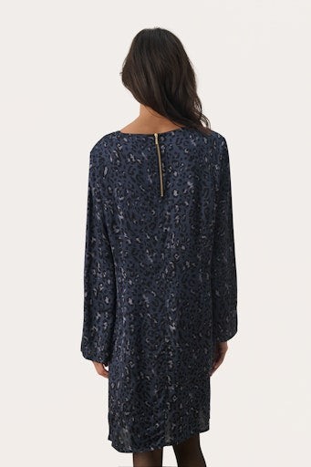 Jurken lange mouw multicolor Part Two