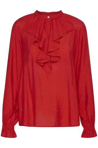 Blouses lange mouw rood Part Two