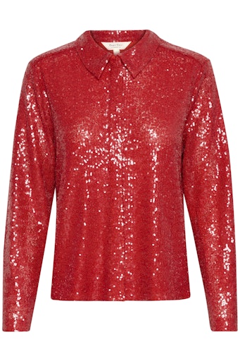 Blouses lange mouw rood Part Two