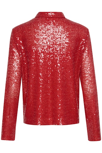 Blouses lange mouw rood Part Two