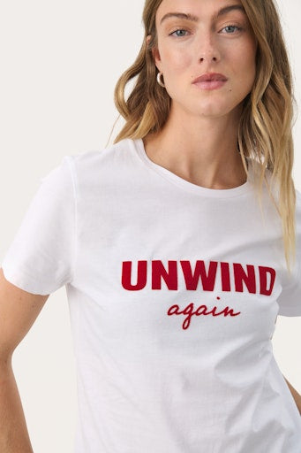 T-shirts korte mouw wit Part Two